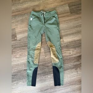 Tailored Sportsman 1927 Trophy Hunter Breeches Size 22 - Loden Green - Boot Sock